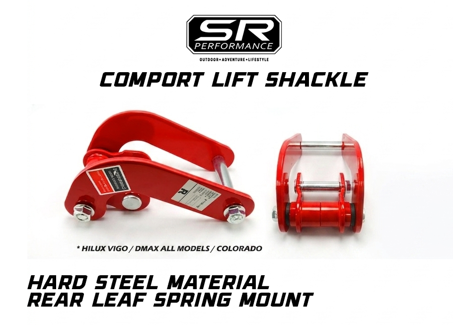 COMPORT LIFT SHACKLE 2 INCH HILUX VIGO/ DMAX ALL MODELS/ COLORADO
